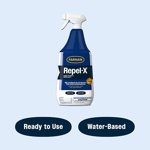 Farnam Repel-X Insecticide & Repellent Water-based Fly Spray for Horses, Dogs and Premises, 32 Ounces thumbnail 7