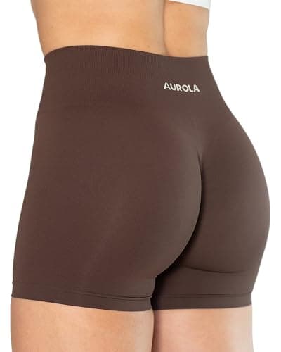 AUROLA Dream Collection Women Workout Shorts High Waist Gym Shorts, Scrunch Butt Seamless Athletic Shorts thumbnail 3