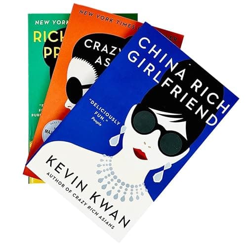 Kevin Kwan Crazy Rich Asians Trilogy Collection 3 Books Set Pack (Crazy Rich Asians, China Rich Girlfriend, Rich People Problems) thumbnail 3