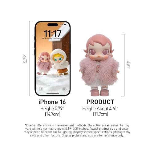 POP MART Baby Molly Winter Fit Check Series-Vinyl Plush Pendant Blind Box Figures, Collectible Toys Home Decorations, Holiday Birthday Gifts for Girls and Boys, Single Box thumbnail 3