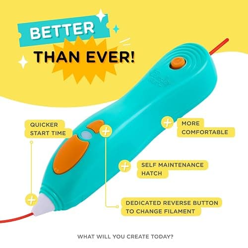 3Doodler Start+ Essentials 3D Pen Set for Kids, Easy to Use, Learn from Home Art Activity Set, Educational STEM Toy for Boys & Girls Ages 6+ thumbnail 4
