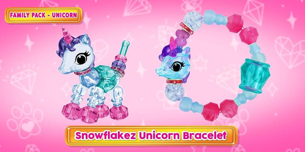 Twisty Petz Family Pack Unicorns, Includes Two Bracelets and Four Rings. For ages 6-12 thumbnail 9