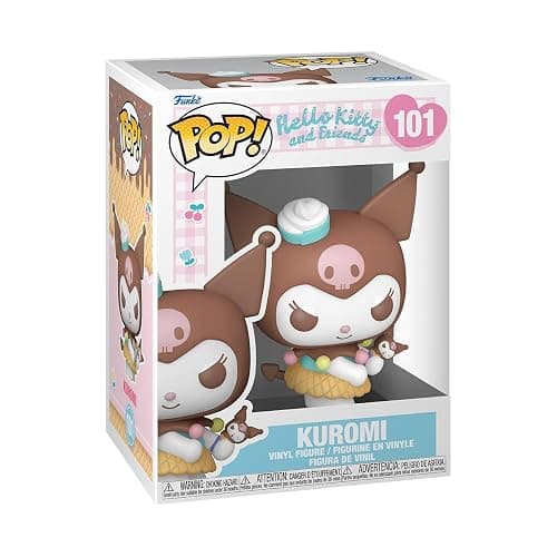 Funko Pop Sanrio: Hello Kitty - Kuromi - (Icecream) - Collectable Vinyl Figure - Gift Idea - Official Merchandise - Toys for Kids & Adults - Anime Fans - Model Figure for Collectors and Display - Image 1