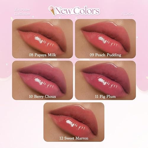 dasique Juicy Dewy Tint (08 Papaya Milk) 0.12 oz | Light Application with moisture | Long Lasting & wearing Glossy Lip Stain, Non-sticky | Vegan, Cruelty-free | Korean makeup | stocking stuffers thumbnail 3