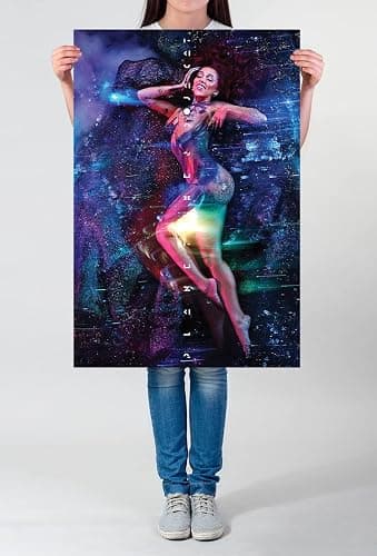 CINEMAFLIX Doja C. Planet Her Poster Wall Art Measures 24 x 36 inches (unframed) thumbnail 2