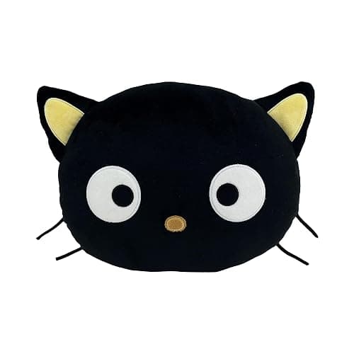 Northwest Sanrio Chococat Cloud Pillow 12" – Plush Cat for Kids & Adults, Cute Cartoon Character, Bedroom Decor - Image 1