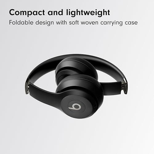 Beats Solo 4 - Cuffie wireless bluetooth on-ear, compatibili con Apple e Android, fino a 50 ore di autonomia - Nero opaco thumbnail 4