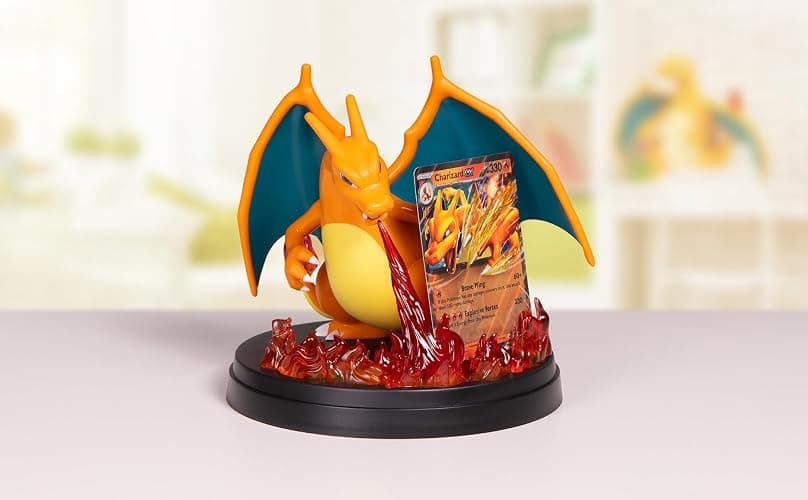 Pokémon TCG: Charizard ex Super-Premium Collection (3 Foil Promo Cards, 1 Card-Display Figure & 10 Booster Packs) thumbnail 3