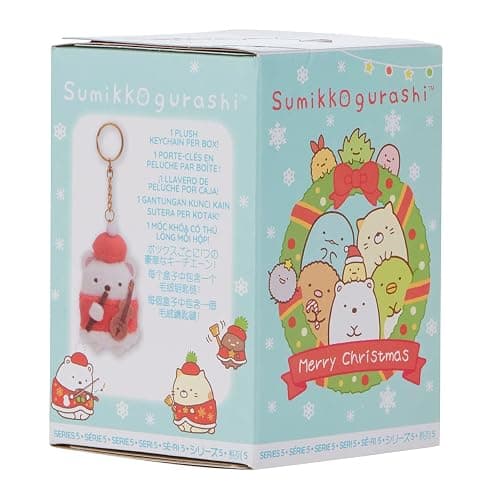 SUMIKKOGURASHI Musical Christmas Blind Box Keychain Plush thumbnail 4