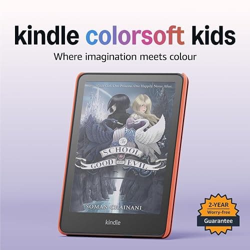 Amazon Kindle Colorsoft Kids (newest gen) | First Kindle for children in colour, with cover– 16 GB – Starlight Reading thumbnail 7