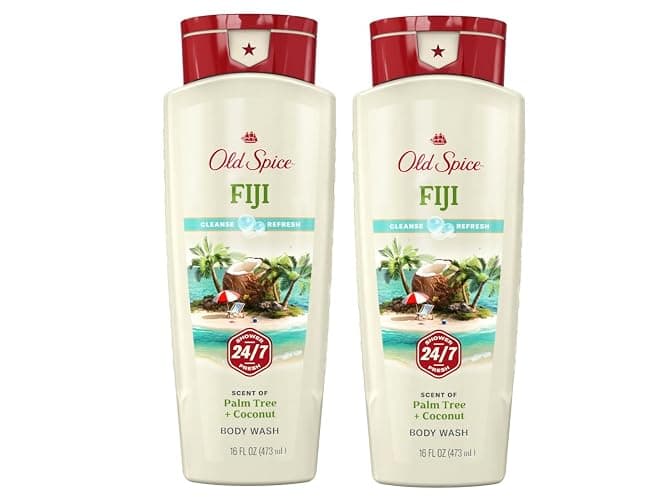 (2 pack) Old Spice men's body wash fiji 16oz  - Image 1
