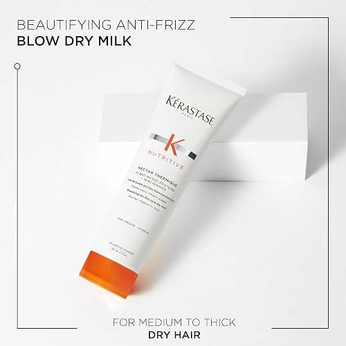 Kérastase Nutritive, Nectar Thermique, Anti-Frizz Blow-Dry Milk for Dry Medium to Thick Hair with Niacinamide, Protects from Heat Styling and Reduces Frizz, For Dry Hair thumbnail 2