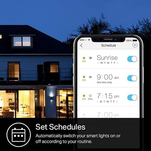 Kasa Smart Light Bulbs that works with Alexa and Google Home, Dimmable Smart LED Bulb, A19, 9W, 800Lumens, Soft White(2700K), CRI≥90, WiFi 2.4Ghz only, No Hub Required, 4 Count (Pack of 1)(KL110P4) - 4-Pack (Newer Version) thumbnail 5