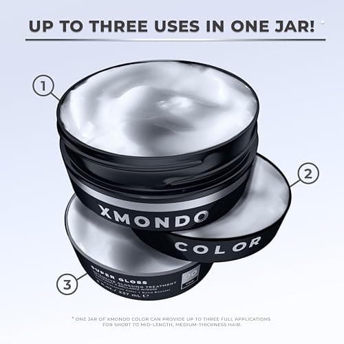 XMONDO Hair Hair Super Gloss Intensive Glossing Treatment | Vegan Formula That Boosts Shine with Protein Blends to Strengthen and Bond Building Technology to Restore and Revitalize, 8 Fl Oz 1-Pack thumbnail 9