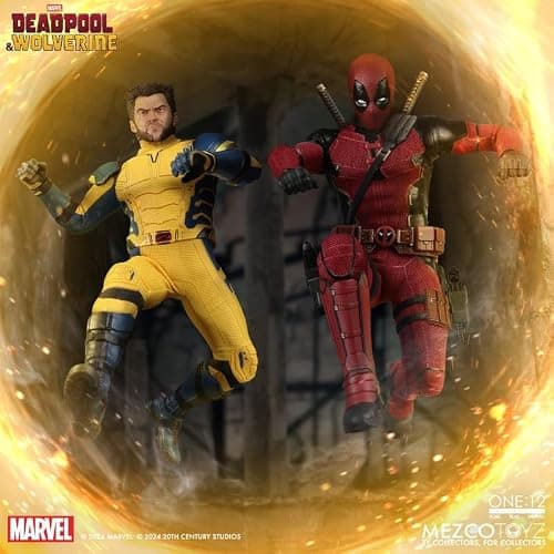Mezco Toyz One:12 Collective Deadpool & Wolverine: Wolverine (Deluxe Edition) 1/12 Scale Collectible Figure thumbnail 3
