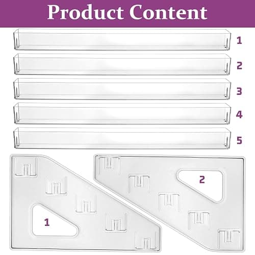 JessLab Nail Polish Organizer, 5-Tier Clear Acrylic Nail Polish Rack Essential Oil Holder Cosmetic Display Case Makeup Organizer Cosmetics Storage for Bathroom Vanity Countertop thumbnail 5