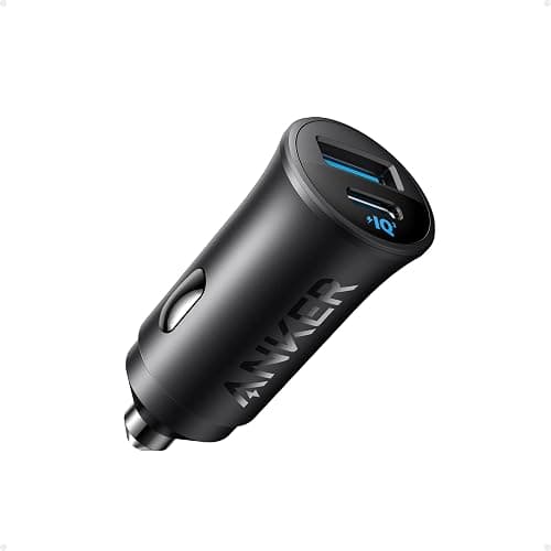 Anker USB-C Kfz-Ladegerät, 30W 2-Port Typ-C Kfz-Netzteil, Kfz-Ladegerät für iPhone mit PowerIQ 3.0, Für iPhone 17/16/15/14/13/12 Serie, Samsung Galaxy S23/S22/S21 Serie, iPad Pro, AirPods und mehr - Image 1