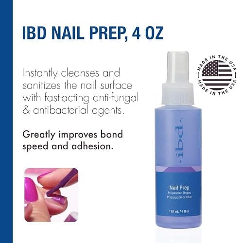 IBD Nail Prep Dehydate Spray – Nail Dehydrator & Cleanser for Acrylic, Gel & Dip Powder, Improves Bond Speed & Adhesion – 4 oz - 4 Fl Oz (Pack of 1) thumbnail 3
