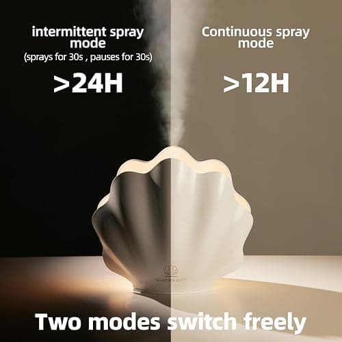 Shell Essential Oil Diffuser with Remote Control thumbnail 4