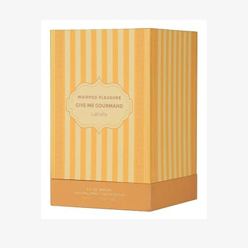 Lattafa Whipped Pleasure Eau de Parfum, Give Me Gourmand Collection, Spray Form, 75ml, Whipped Cream, Caramel & Vanilla Scent, Long-lasting thumbnail 3