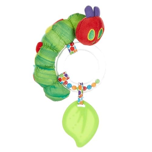 World of Eric Carle, The Very Hungry Caterpillar Ring Rattle - Image 1