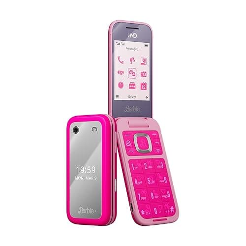 HMD Barbie Phone | Flip | Unlocked | International Version | Pink - Image 1