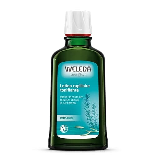 WELEDA - Lotion capillaire tonifiante Ralentit la chute des cheveux, stimule leur croissance - Lotion tonifiante à base de romarin bio - NATRUE* - Bio** - Vegan*** - 100ml - Image 1