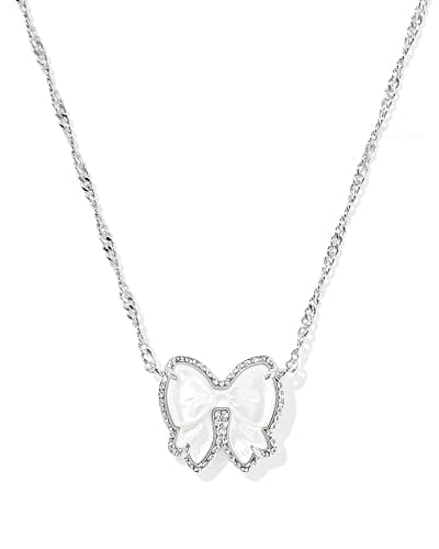Kendra Scott Haley Bow Short Pendant Necklace, Fashion Jewelry for Women - Image 1