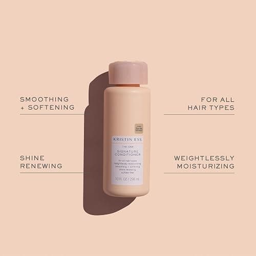 Kristin Ess Hair Signature Salon Sulfate Free Shampoo and Conditioner Set for Moisture, Frizz + Shine - Color Safe, Vegan, Paraben Free - Clarifying, Hydrating Damage Repair for Women - Pear Fragrance thumbnail 3