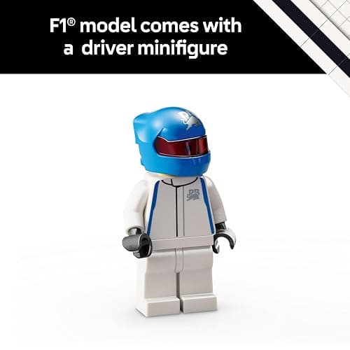 LEGO Speed Champions Visa Cash App RB VCARB 01 F1 Race Car Model Kits - Building Sets for Adults, Ages 18+ W/Realistic Features - F1 DIY Crafts for Display - Gift Ideas for F1 Fans - 77246 thumbnail 4