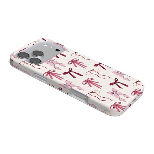 Casely iPhone 17 Pro Case | Lover Girlie | Pink Bows | Compatible with MagSafe | Classic Ultra Slim Design thumbnail 5