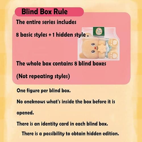Aven Rabbit ButterBear My Buttery Bakery Series Blind Box Action Figures Mystery Box Cute Random Toys Birthday Gift Christmas Collectible Toy for Desktop Ornaments, 1PC thumbnail 3