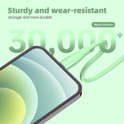 iPhone Charger 3Pack 10 FT Apple MFi Certified Lightning Cable Fast Charging iPhone Charger Cord Compatible with iPhone 14 13 12 11 Pro Max XR XS X 8 7 6 Plus SE iPad and More thumbnail 5