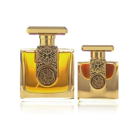 Arabian Oud Gift Set ROYAL OUD Profumo 85 ml e olio 12 ml | Cofanetto | Zafferano, Ambra, Muschio e Oud | Profumo legnoso e oud. - Image 1