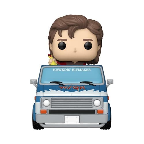 Funko POP! Rides Deluxe: Stranger Things Season 5 - Steve with The Squawk Van - Vinyl Collectible Figure - Gift Idea - Official Merchandise - Toy for Children and Adults thumbnail 2