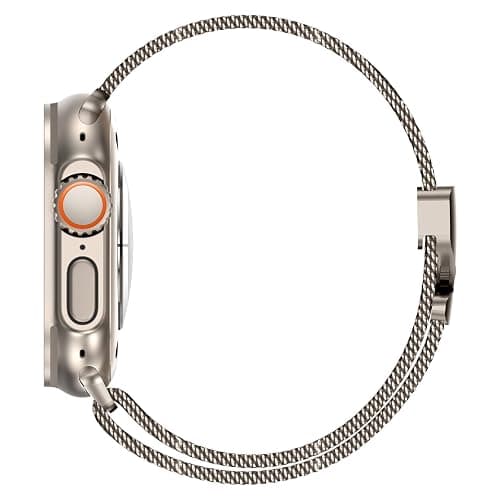 Milanese Mesh Loop for 44 mm 45 mm Apple Watch Band for Men 42mm 44mm 46mm 38mm 45mm Series 7 40mm 41mm 49mm Women,Stainless Steel Parachute Buckle for iWatch Ultra 2 Series 10 9 8 7 6 SE 5 4 3 thumbnail 8