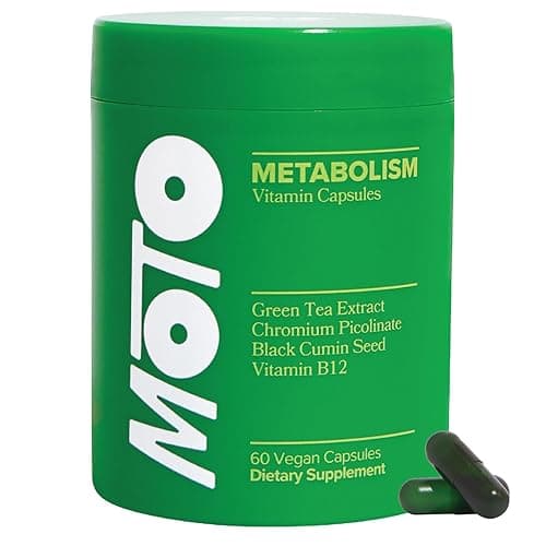 O Positiv Moto Women's Metabolism Support - Energy, Curb Cravings, Healthy Metabolism - Vegan Capsules, 30 Servings - Image 1