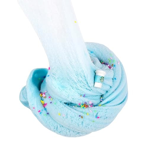9 Pack Slime Kit - 3 Jelly Cube Crunchy, 3 Cloud, 3 Butter - Soft Stretchy Clear Slime for Stress Relief, Birthday Gift, Kids Party Favors - Boys and Girls Toy thumbnail 5