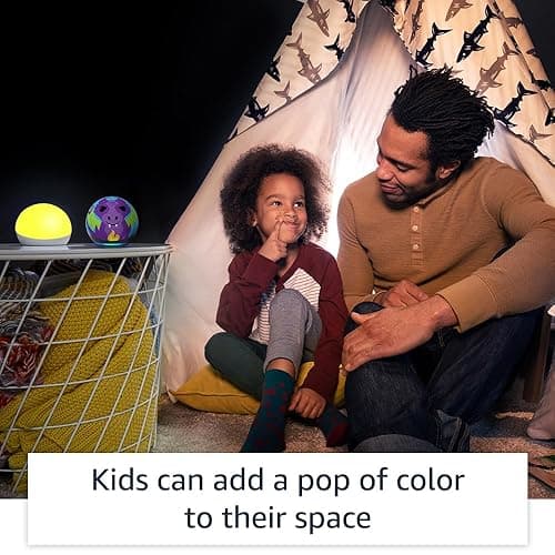 Echo Glow - Multicolor smart lamp, Works with Alexa - 1-pack - Device only thumbnail 4