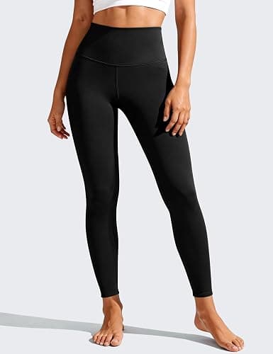 Bluemaple High Waisted Leggings for Women - Tummy Control Pants Non See Through Workout Soft Yoga Pants for Running Plus Size thumbnail 2