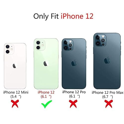 NITITOP Compatible with iPhone 12 Case Cute Aesthetic Checkerboard Checkered Pattern for Women Girl Trendy Slim Fit TPU Silicone Shockproof Full Camera Protection Cover - White - White - iPhone 12 thumbnail 5