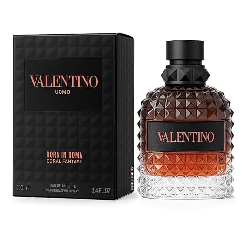Uomo Born In Roma Coral Fantasy by Valentino for Men - 3.4 oz EDT Spray - Image 1
