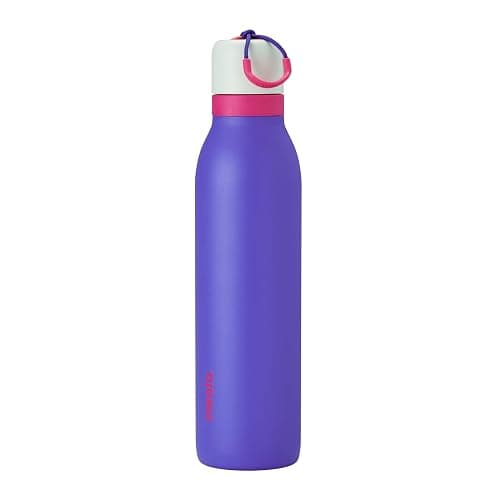 Owala FreeSip Twist Insulated Stainless Steel Water Bottle with Straw for Sports and Travel, BPA-Free, 24-oz, Teen Spirit - Image 1