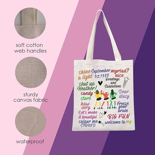 MNIGIU H Musical Tote Bag H The Musical Inspired Gift H Musical Theatre Merch thumbnail 5