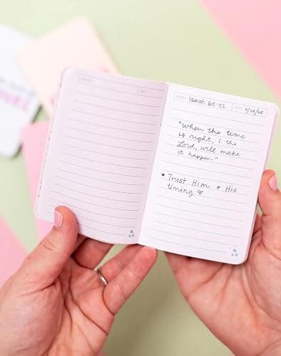 Callie Danielle Little Book of Verses Journal Notebook, Pocket Notebook, Journaling Notebooks, Gratitude Journal, Journals for Writing, Note Taking (Pink) thumbnail 3