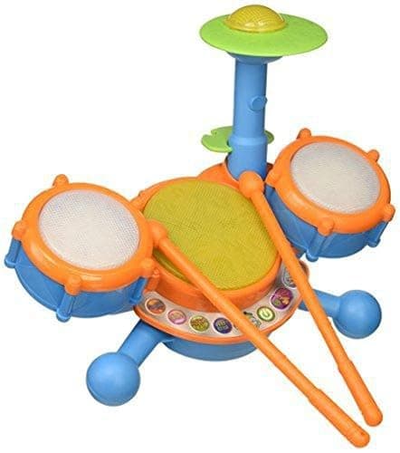 VTech KidiBeats Kids Drum Set, Orange thumbnail 4