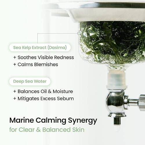 BIODANCE Refreshing Sea kelp Real Deep Mask, Overnight Hydrogel Face Mask, Calming, Oil & Sebum Control, Blemish Care, After Sun Care, Sunburn Relief, Korean Skin Care | 1.19oz(34g) x 4ea thumbnail 4
