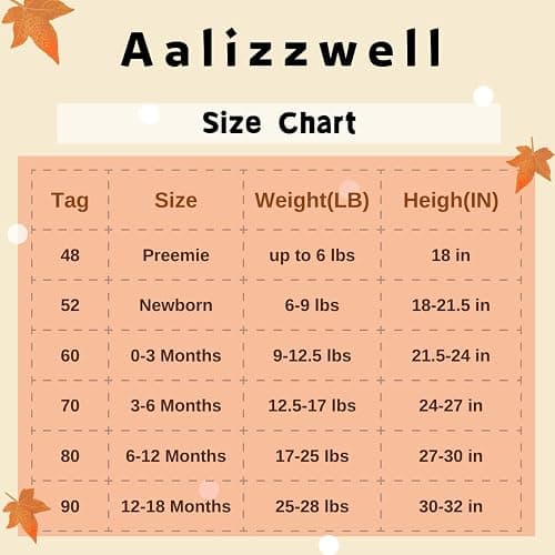 Aalizzwell Newborn Infant Baby Boys Fall Winter Outfit thumbnail 6