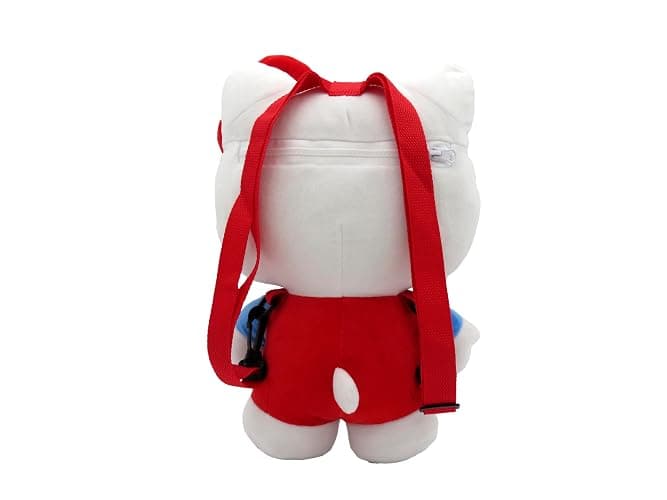 CYPBRANDS Hello Kitty Sanrio Backpack Plush Bags Figure Hello Kitty White Official Product White Estandar Casual thumbnail 3