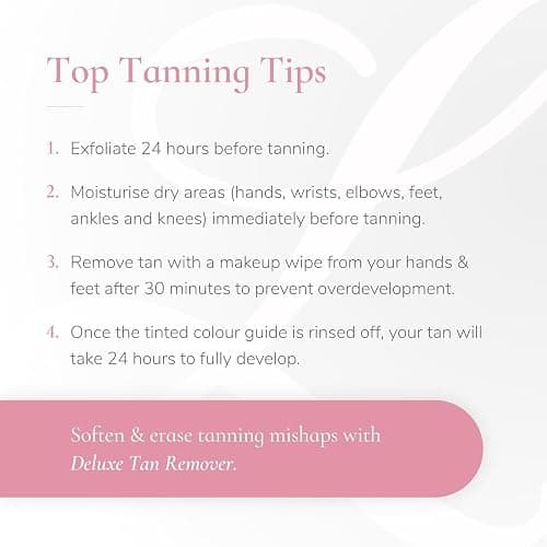 Loving Tan 2 HR Express Self Tanning Mousse, Dark - Streak Free, Natural, Professional Quality - 5+ Sunless Self Tanner Applications per Bottle, Cruelty Free, Naturally Derived DHA - 4 FL Oz thumbnail 6